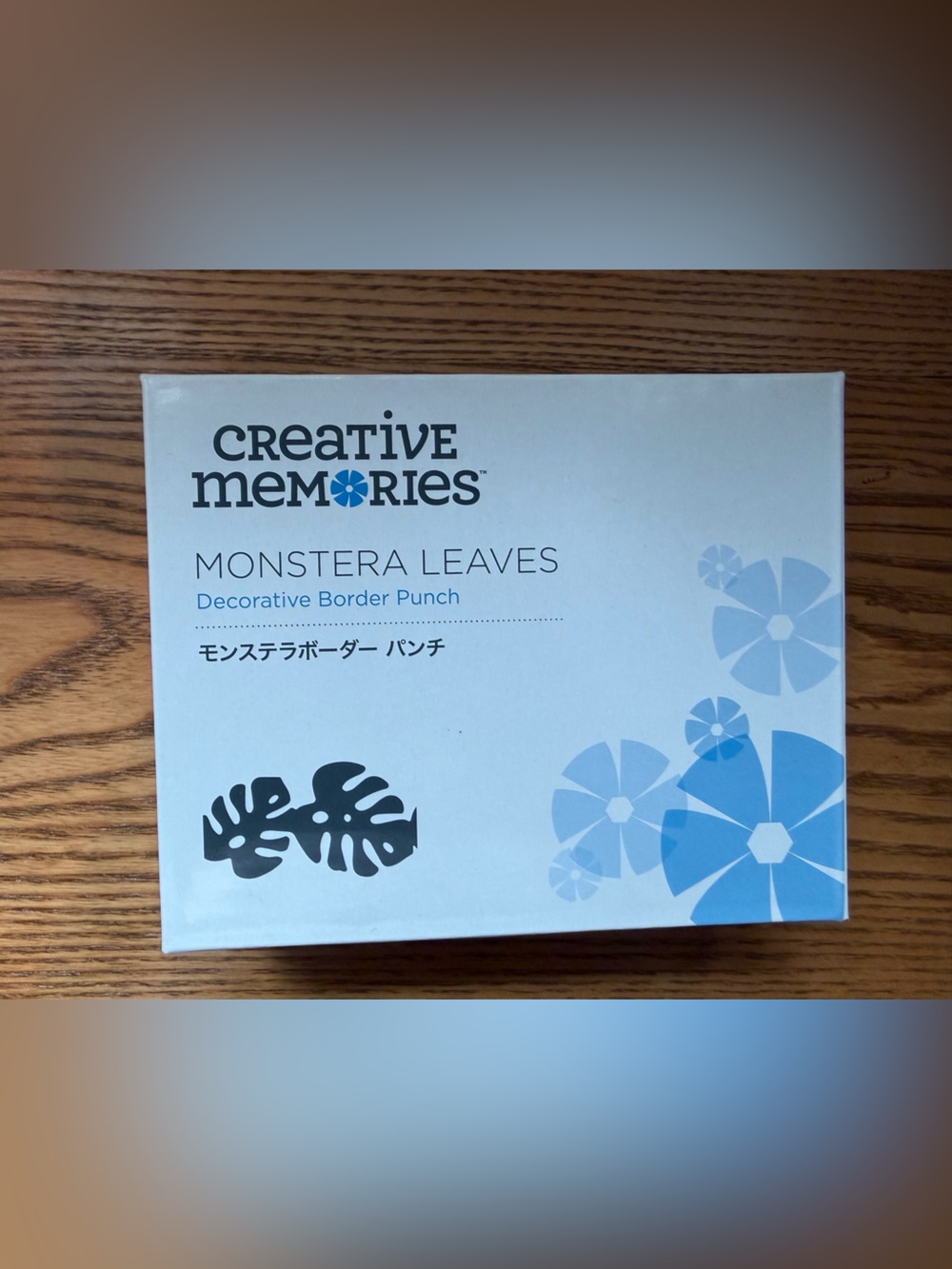 Creative Memories monstera leaves decorative punch